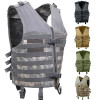 Tactical Assault Vest Camo MOLLE Military Army Modular Paintball Airsoft Hunting Vest
