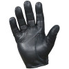 Black Tactical Police Cut Resistant Leather Gloves