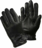 Black Cold Weather Insulated Leather Police Gloves