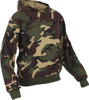 Kids Woodland Camouflage Pullover Hoodie Sweatshirt