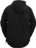 Black Soft Shell Concealed Carry Anorak Waterproof Tactical CCW Pullover Hoodie