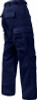 Dark Navy / Midnight Blue Zipper Fly Military Fatigues Cargo Uniform Pants