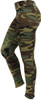 Womens Camo Stretch Pants Ladies Performance Leggings Stretch Snug Yoga Workout