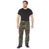 Military Paratrooper Fatigues Cargo Camo Pants 8 Pocket Washed Army Tactical