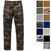 Relaxed Fit BDU Pants Zip-Fly Tactical Uniform Cargo Military Fatigues Work Duty
