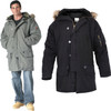 Vintage Style N-3B Parka Cold Weather Snorkel Air Force Military Heavyweight Winter Jacket