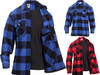 Concealed Carry Flannel Zip Shirt CCW Buffalo Plaid Check Tactical Jacket Top