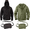 Packable Rain Jacket with Zippered Pouch Easy Carry Lightweight Rain Coat