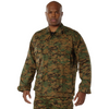 Military BDU Shirt Tactical Uniform Army Coat Camouflage Army Fatigue Jacket