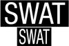SWAT Patches Hook Back - 1 Large & 1 Small Patch for Vests or Jackets