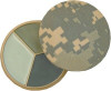 ACU Digital Camouflage 3 Color Camouflage Face Paint Compact With Mirror
