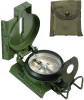 Olive Drab Cammenga US Military Tritium Lensatic Waterproof Compass with Pouch