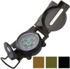 Lensatic Marching Compass Liquid Filled Camping Outdoor Tactical