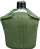 Aluminum Canteen & Olive Drab Cover