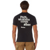 Black USMC Marines Pain Is Weakness Leaving The Body T-Shirt - Double Sided