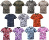 Digital Camo Tactical T-Shirt Camouflage Military Tee Short Sleeve Digi Army