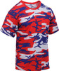 Red White Blue Camouflage