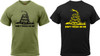 Don't Tread On Me T-Shirt US Marines USMC Gadsen Snake Tee