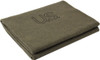 Olive Drab U.S. Stamp Wool Blanket US Army Genuine GI Warm Bed Throw Cover 62" x 82"