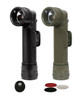 Genuine GI Angle Head Combat Flashlight Tactical Plastic D-Cell Battery Light