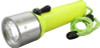Neon Yellow Tactical Waterproof Diving Flashlight Bright LED Light
