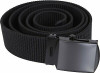 Black Nylon Web Belt Black Buckle Tactical Uniform Military Army Skater Jeans