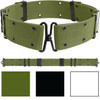 Tactical Nylon Pistol Belt with Metal Hook Buckle - Classic Military Utility Belt