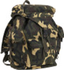 Woodland Camouflage Military Canvas Outdoorsman Rucksack Backpack