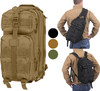 Tactical Cross Body Medium Transport Sling Pack Bag Convertible Backpack