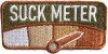 Suck Meter Morale Hook Patch 2.5" x 1.25" MultiCam