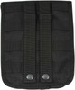 Black 2 Pocket Ammo Pouch 600D Tactical Poly MOLLE Utility Attachment 8" x 6.5"