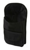 Black 2 Pocket Ammo Pouch 600D Tactical Poly MOLLE Utility Attachment 8" x 6.5"