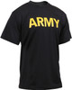 Black Performance Moisture Wicking US ARMY PT Training Workout APFU T-Shirt