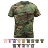 Kids Camo T-Shirt Short Sleeve Military Tee Army Children Top Boys Girls Toddler