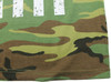 Distressed US Flag Camo T-Shirt American Woodland Military Army Tactical Tee