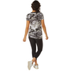 Womens Long Length Camo T-Shirt Military Army Ladies Girls Short Sleeve Tee