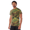 Woodland Camouflage Heavy Duty Premium Poly/Cotton Military T-Shirt