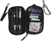 Black Tactical Travel Wallet Carry Pouch ID Holder Passport Cards Belt Snaps
