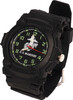 Aquaforce USMC US Marines Black Tactical Water Resistant Glow in Dark Field Watch