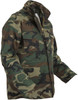 Woodland Camouflage M65 Coat Military M-65 Field Jacket with Liner Army Camo