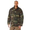 Woodland Camouflage Vintage Military M-65 Field Army M65 Jacket