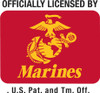 Black US Marines Corp USMC Globe & Anchor Deluxe Low Profile Adjustable Cap Officially Licensed