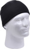 Black Polar Fleece Military Grid Watch Cap