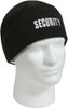 Black Security Polar Fleece Beanie Law Enforcement Watch Cap