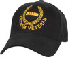 Black Vietnam Veteran Supreme Insignia Adjustable Cap