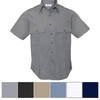 Uniform Short Sleeve Shirt Official Duty 2 Pocket Epaulets Police Security Work Job Shirt