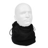Black Fleece Balaclava Warm Winter Adjustable Double Layer Head Neck Face Cover