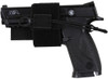 Black Police Law Enforcement Universal Hook & Loop Holster