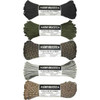 550LB 100% Nylon Paracord 7 Strand Parachute Cord Rope 500 Feet - 5 Pack