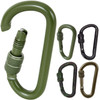 Tactical Locking Carabiner 80mm Aluminum Lightweight Strong Belt Keys Holder